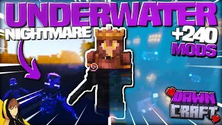 UNDERWATER is TRULY TERRIFYING in this MODPACK?!? | DawnCraft - [Minecraft RPG] #3
