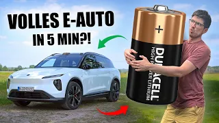 Es gibt Elektroautos mit wechselbarem Akku! | NIO EL6