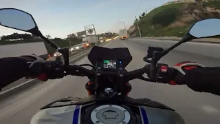 YAMAHA MT09 **CRASH**