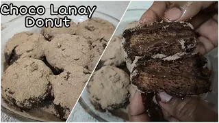 Soft Choco Lanay Donut Originated from Kawasan falls Cebu | Donut filled with Choco filling and more