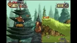 Open Season - Begining, Squirrel Land 1/8 (GBA Walkthrough)