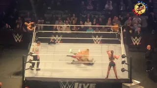 Ronda rousey and Naomi Vs Charlotte Flair and Soniya Live Event Msg 2022