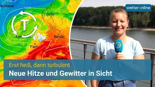 Hitzespitze und Gewitter