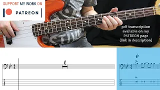 Rolling Stones - Jumpin' Jack Flash (Bass cover with tabs)