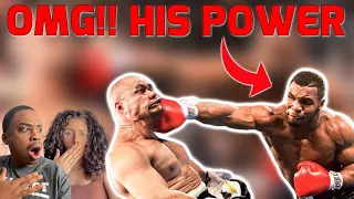 Best KNOCKOUTS by Mike Tyson REACTION