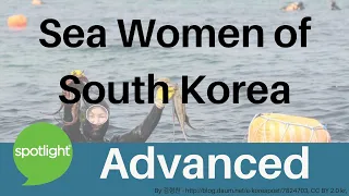 Sea Women of South Korea | ADVANCED | practice English with Spotlight