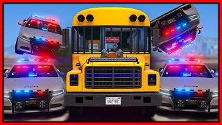 GTA 5 Roleplay - CRAZY BUS TROLLS COPS | RedlineRP