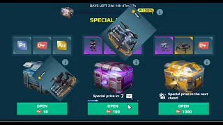 Spending 8000+ Keys in War Robots for only $1.99 on my Baby Account!
