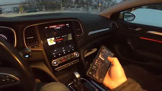 How to Play Music from Smartphone via Bluetooth in Renault Megane IV ( 2016 – now )