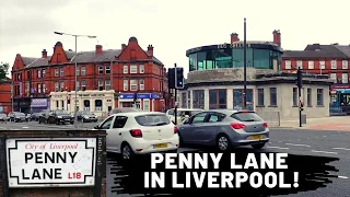 Penny Lane in Liverpool