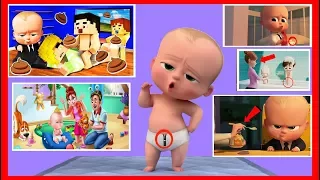 10 BIG MISTAKES ON THE BOSS BABY 2017 MOVIE THAT YOU  DIDN'T NOTICED