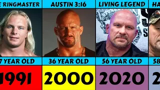 "Stone Cold" Steve Austin From 1989 To 2023