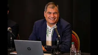 Charla de Rafael Correa en la Universidad Nacional de Quilmes | Libro IDEAL Economía