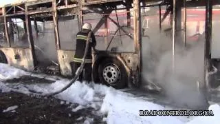 На Троещине в Киеве взорвали автобус | 23.05.14