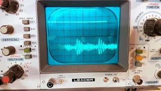 Connecting an oscilloscope to your CB radio transmitter output.
