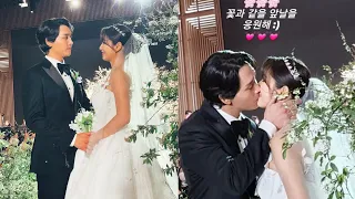 Choi Tae Joon ❤️ Park Shin Hye on their Wedding 22 January 2022 #choitaejoon #parkshinhye #wedding