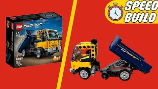 ULTIMATE LEGO Technic Dump Truck Speed Build!