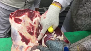 Обвалка Говядины ЛОПАТКА ! Boning a beef shoulder. Boning beef