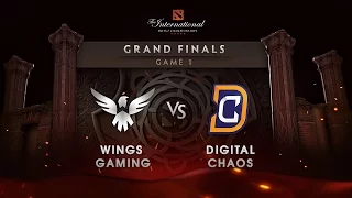 Wings Gaming vs Digital Chaos - Grand Finals - Game 1 - The International 6