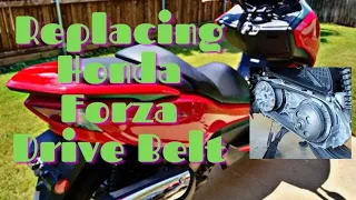 Replacing Honda Forza Drive Belt