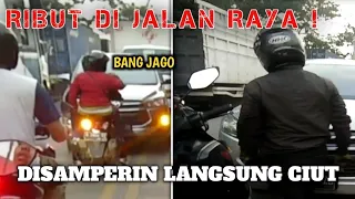 RIBUT DI JALAN RAYA EMOSI GAK KARUAN, BAKU HANTAM?. Random vlog di jalan #vlog 48