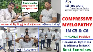 Cervical Myelopathy | Compression of Spinal Cord | Best Physiotherapy Treatment in Lucknow, INDIA