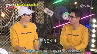 Running Man FUNNY SCENE Ep 373 (2017) ANNOUNCED THE FATHER INSTEAD OF THE GROOM