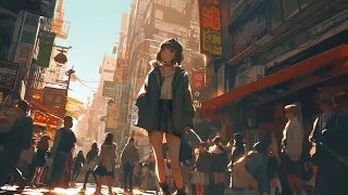 🌆 Gentle Cityscape | Chill Lofi Beats to Study/Relax To 🎧 #chillvibes #studymusic #lofimusic