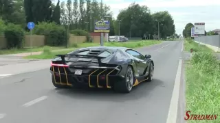 The $2 5 Million Lamborghini Centenario Driving on the Road!