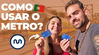 COMO USAR O METRO NO PORTO