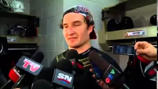 NEW!!! Mark Stone's Response to PK Subban's Slash!!!