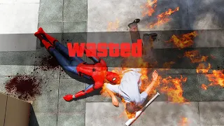 GTA 5 Epic Wasted Spider-Man Jumps/Fails Ep.155 (Fails, Funny Moments)