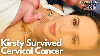 Kirsty survived cervical cancer: A journey to motherhood