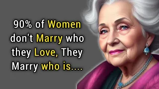 90% of Women don't Marry who they Love, They Marry..| Interesting Psychology Facts । Hundred Quotes