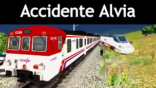 Cercanías: Álora  - Bobadilla | Accidente entre un Alvia y un coche 💥🚗 | Train Simulator Classic