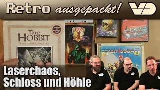 Laserchaos, ein Schloss und eine Höhle (Retro ausgepackt)