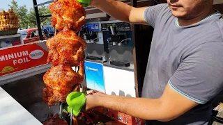 Уличная еда в Узбекистане / Курица-гриль / Street Food in Uzbekistan / Grilled chicken