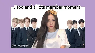 jisoo and all bts member she collect (mostly taehyung)