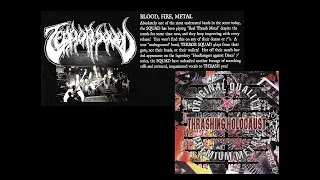 TERROR SQUAD (Japan) "Blood, Fire, Metal" from Thrashing Holocaust Compilation (1999) | thrash metal