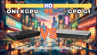 Ultimate Battle: ONEXGPU vs. GPD G1 eGPU docking stations