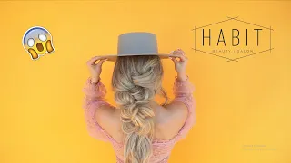 HOW TO: Beachy Braid With a Hat | Hair By Chrissy