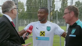 Peter Klien bei der österreichischen Fußballnationalmannschaft