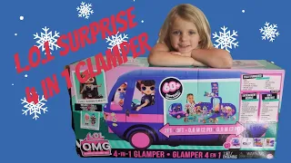 L.O.L SURPRISE 4 IN 1 GLAMPER UNBOXING!!!