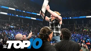 Top 10 Friday Night SmackDown moments: WWE Top 10, March 25, 2022