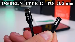 Ugreen Type C адаптер на 3,5 мм для подключения наушников в смартфон