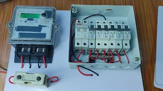 6 Room का distribution box wiring connection || Sinha Electricals