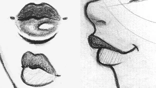 ♡ How to Draw Lips | Front, Side, 3/4 View ♡
