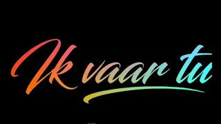 Fir mujhe dil se pukar tu whatsapp status blackscreen status romantic status