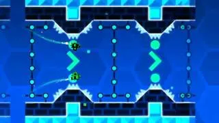 Geometry Dash - Hexagon Force - lvl 16 100% + All Coins!!!