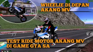 REVIEW DAN TEST RIDE MOTOR AKANG MV || GTA SA LITE || PART 1